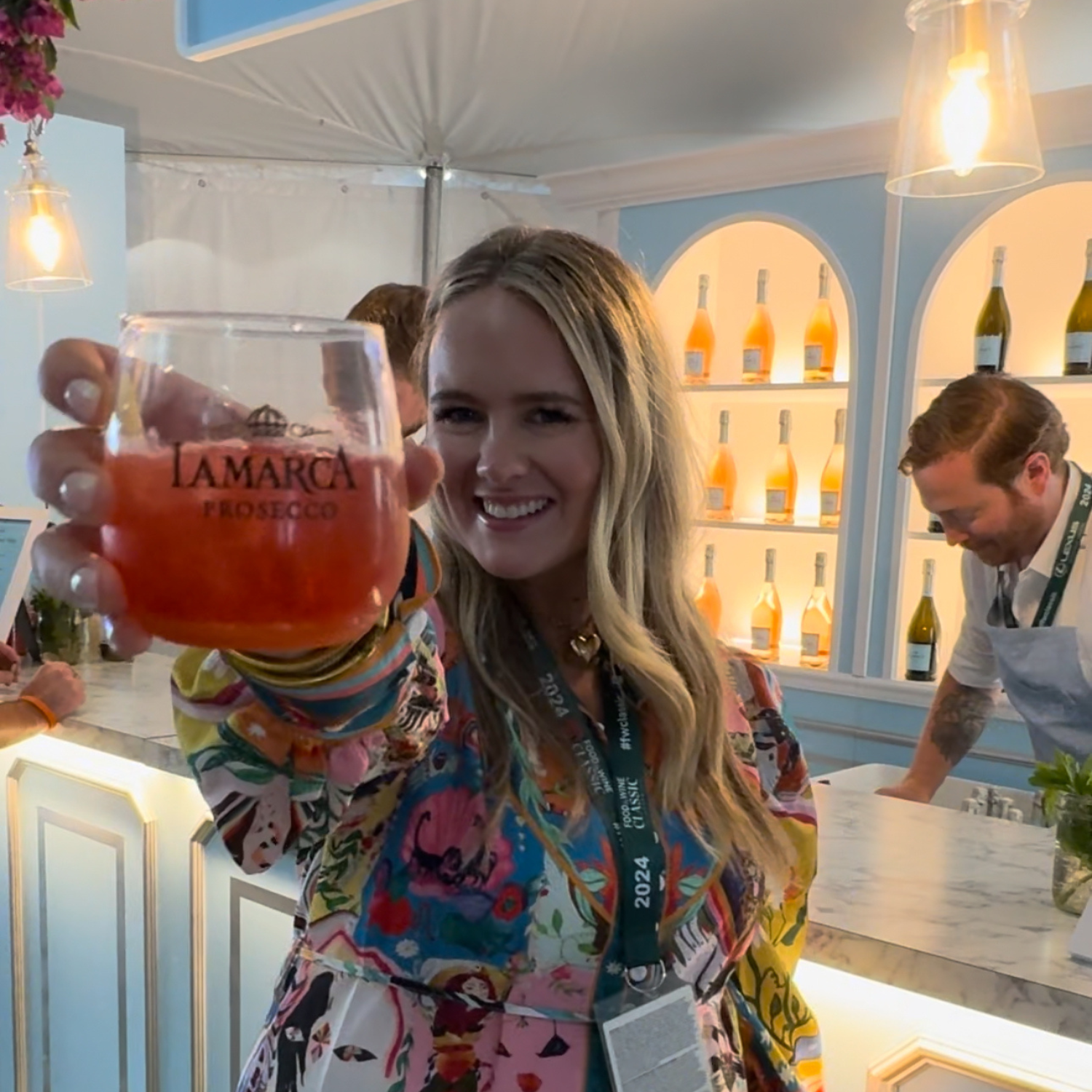 AFW Glass with La Marca