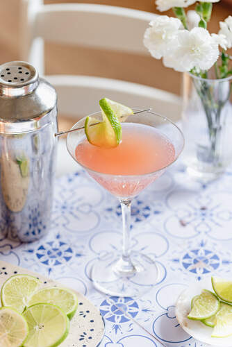 Sparkling Rosé Cosmo Prosecco Cocktail