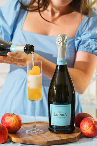 La Marca Prosecco Fall Bellini Cocktail