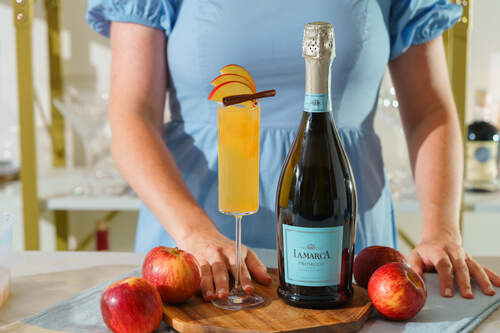 La Marca Prosecco Fall Bellini Cocktail