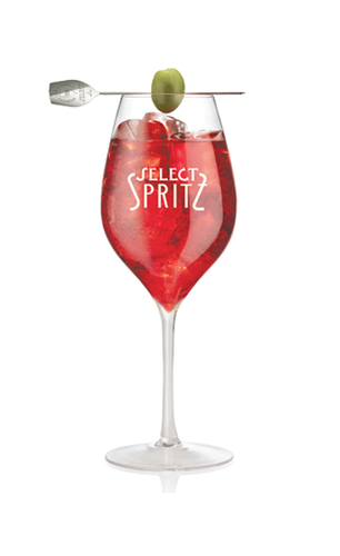 Glass of Select Spritz Cocktail