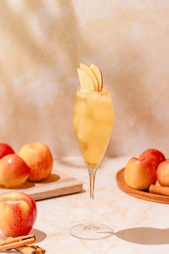 La Marca Prosecco Fall Bellini Cocktail