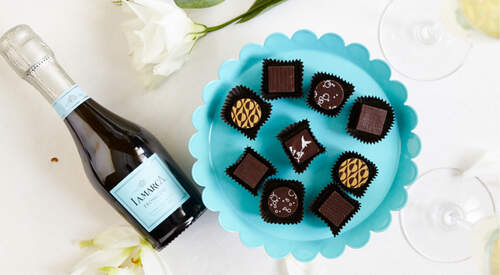 La Marca Prosecco and Chocolates