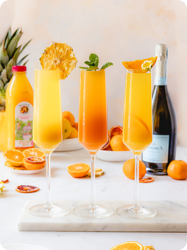 Prosecco Mimosa flight