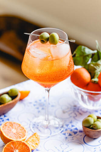 Venetian Spritz Prosecco Cocktail