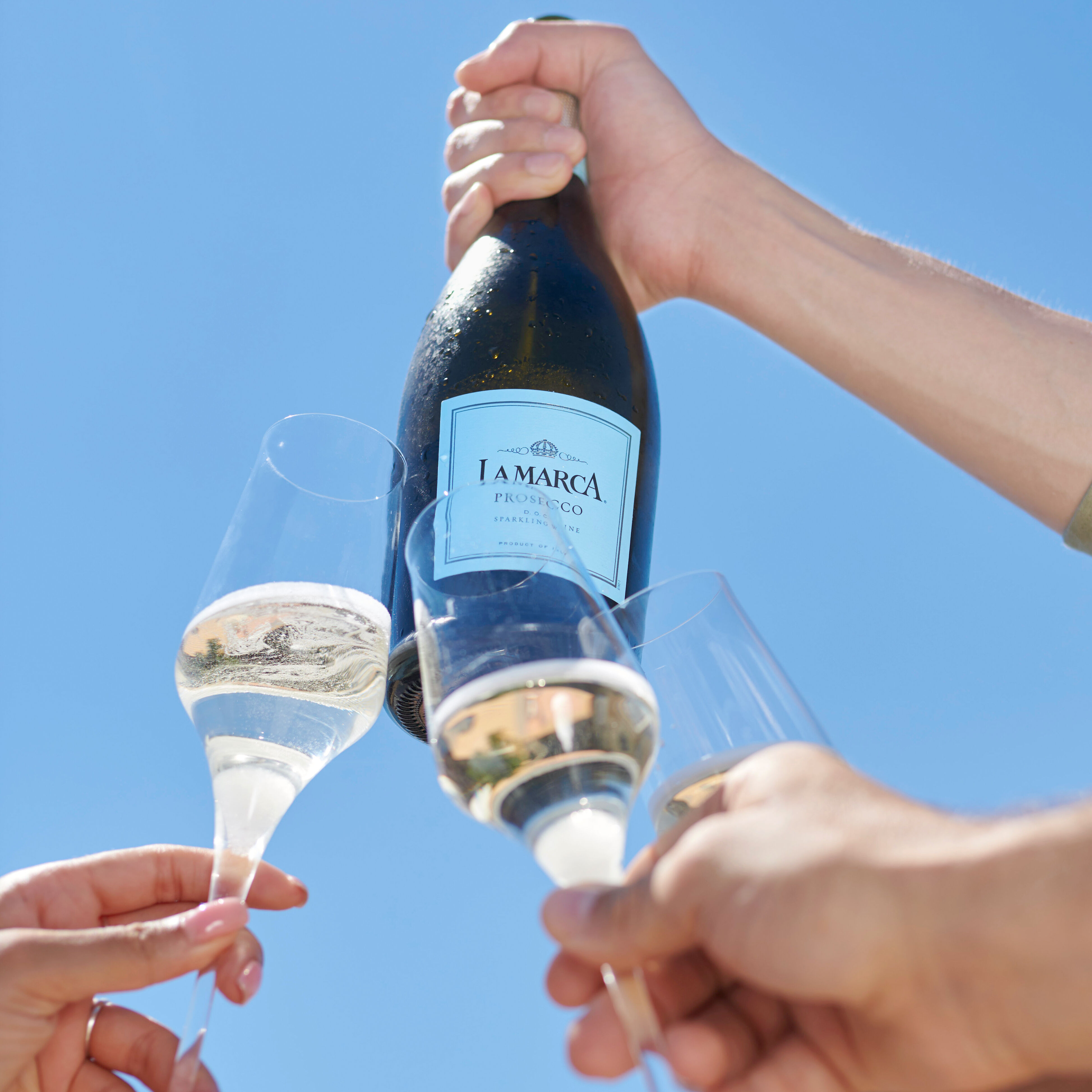 La Marca Prosecco vs Champagne