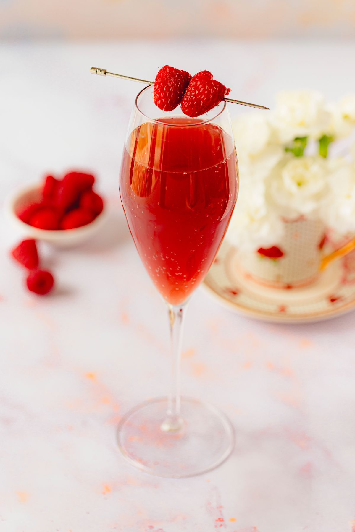 Raspberry Rose Cocktail